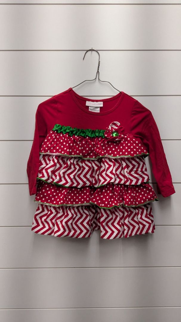 Bonnie Baby Christmas Dress - 24mo