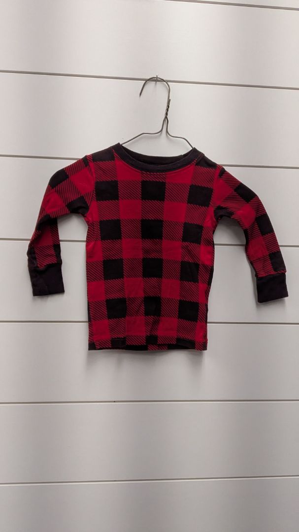 Carters Plaid Long Sleeve - 12mo