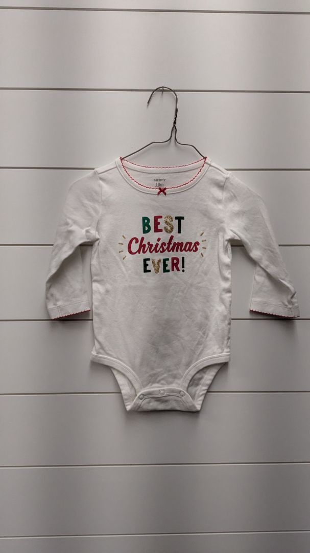 Carters "Best Christmas" Long Sleeve - 18mo