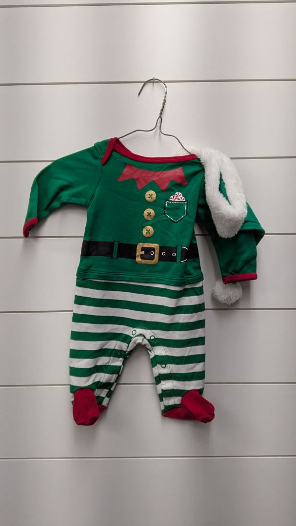 Holiday Time Elf Jumper & Hat - 3mo