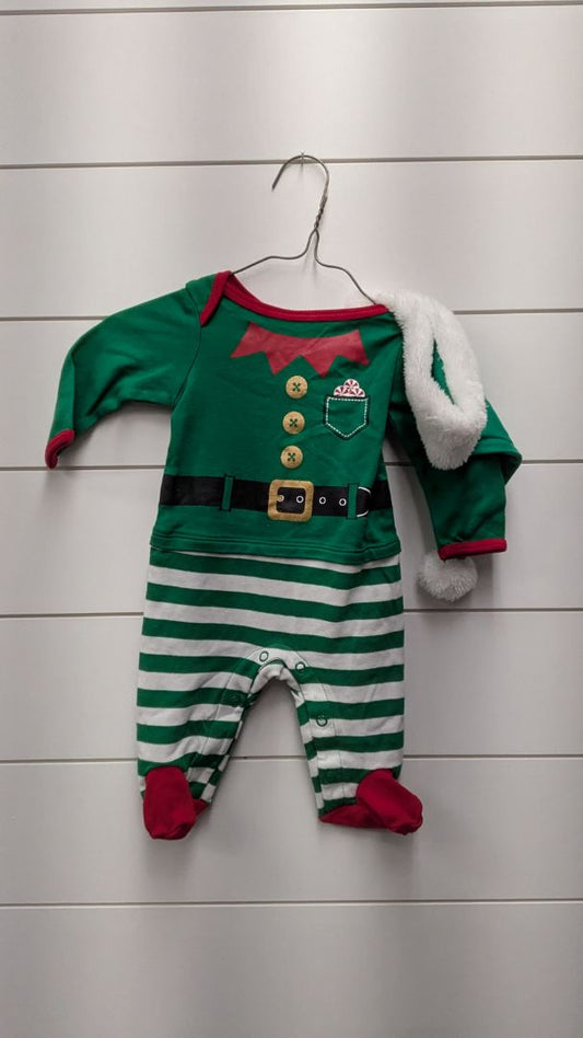 Holiday Time Elf Jumper & Hat - 3mo
