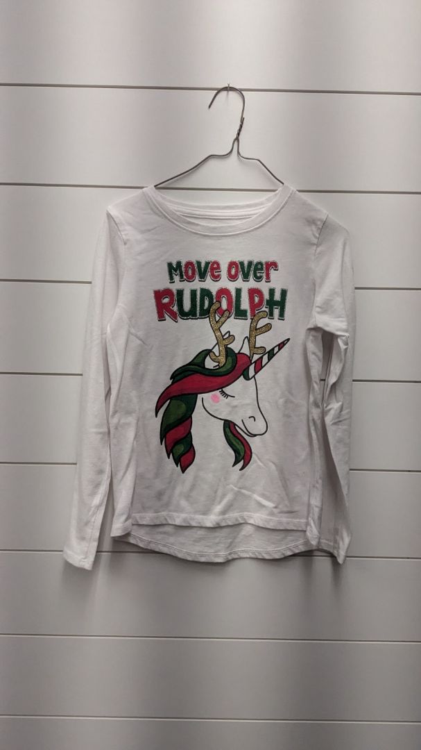 Holiday Time Christmas Unicorn Long Sleeve - 8