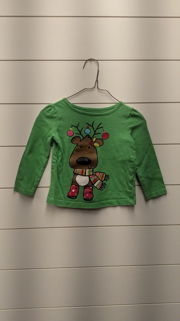 Jumping Beans Reindeer Long Sleeve - 2t