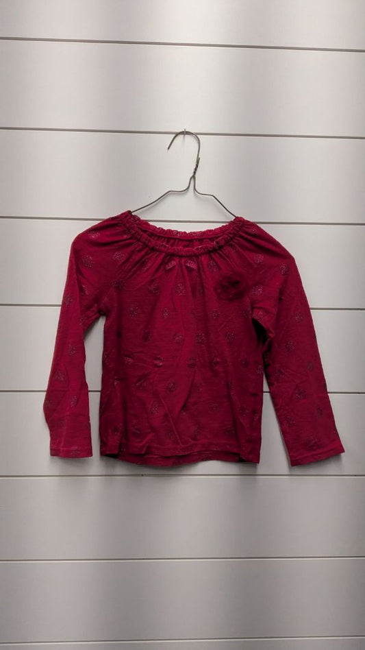 Cherokee Polka Dot Long Sleeve - 3t