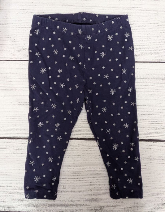 Gymboree Snowflake Leggings - 24mo