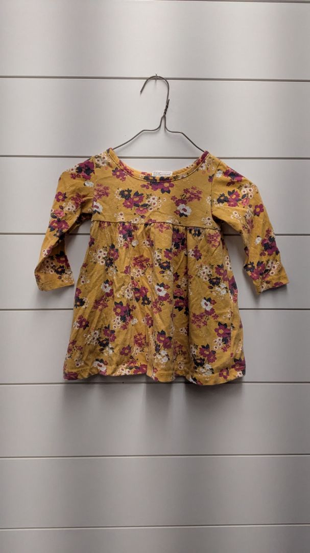 Forever Me Floral Long Sleeve Dress - 12mo