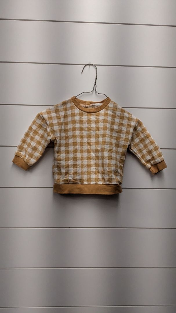 PL Baby Plaid Sweatshirt - 9mo