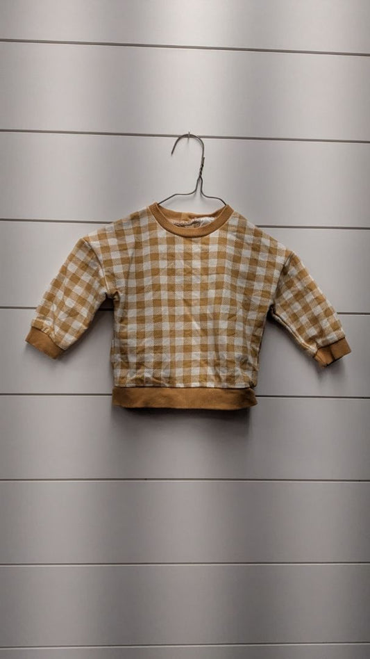 PL Baby Plaid Sweatshirt - 9mo