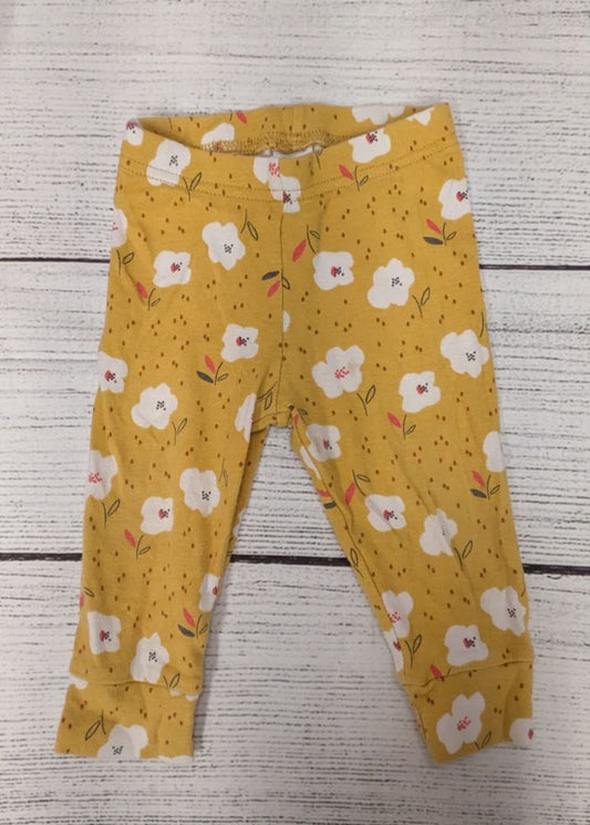 Carters Floral Leggings - 12mo