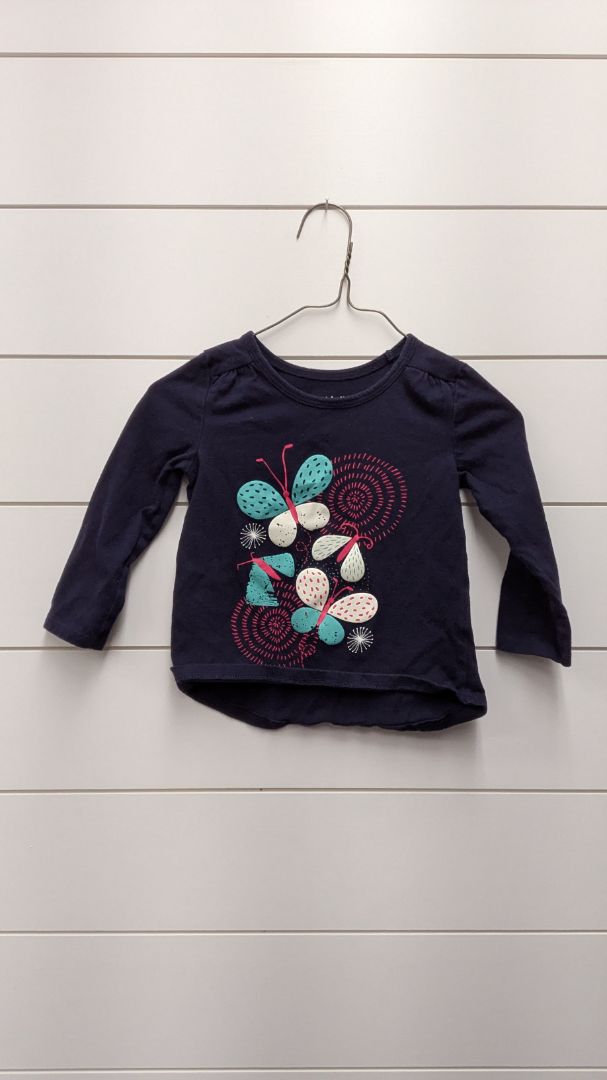 Peanut & Ollie Butterfly Long Sleeve - 24mo