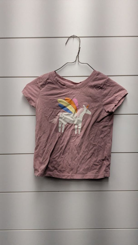 Cat & Jack Unicorn Short Sleeve - 2t