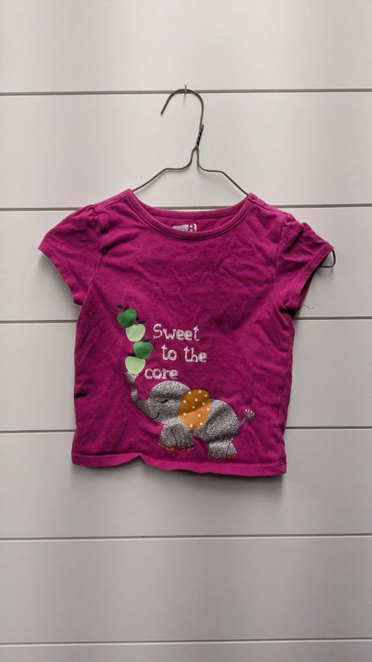 Crazy 8 Elephant Short Sleeve - 24mo