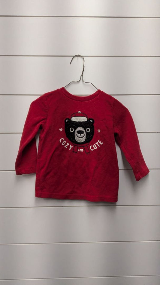 Jumping Beans Winter Bear Long Sleeve - 24mo
