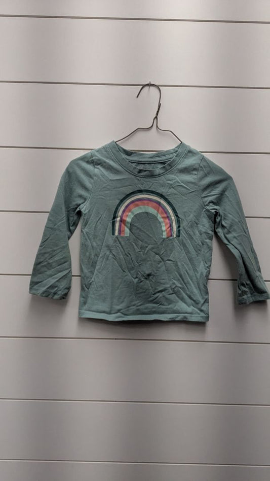 Cat & Jack Rainbow Long Sleeve - 2t