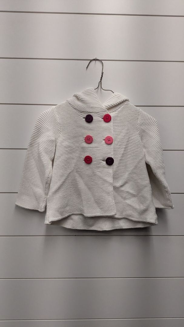 First Impressions Button-Up Sweater - 24mo