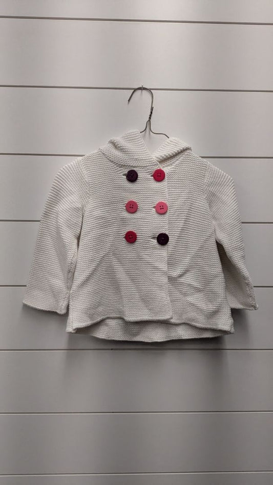 First Impressions Button-Up Sweater - 24mo