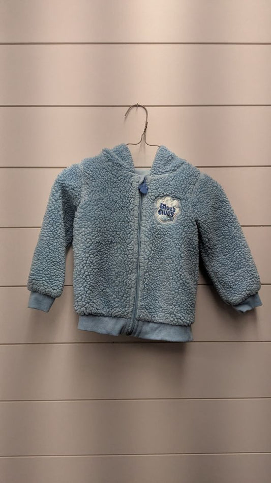 Blue's Clues Zip-Up Sherpa Jacket - 2t