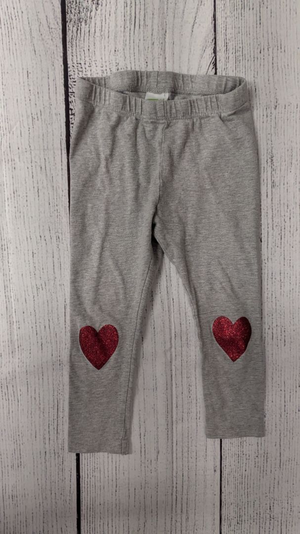 Crazy 8 Heart Leggings - 24mo