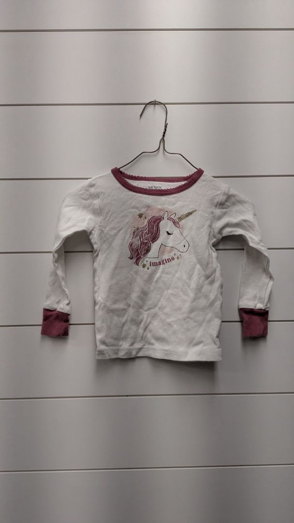 Carters Unicorn Pajama Top - 24mo