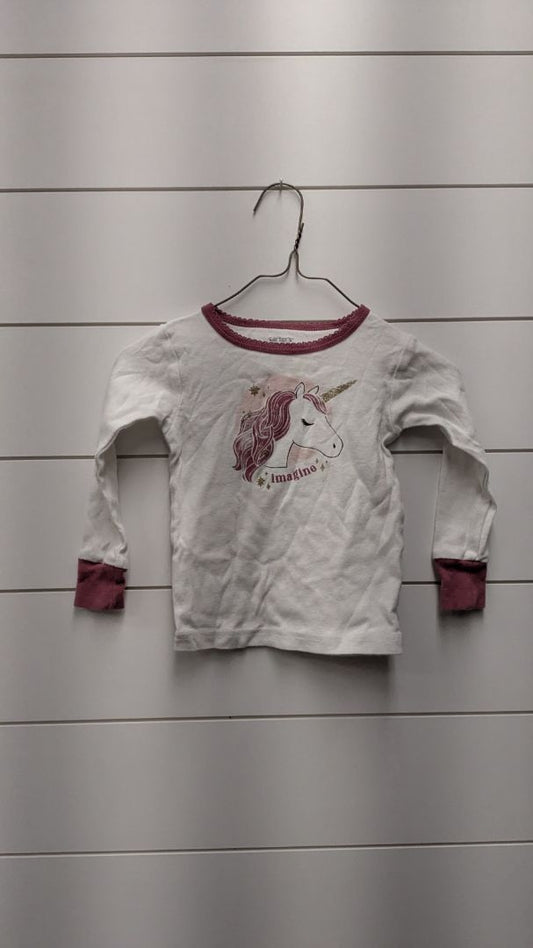 Carters Unicorn Pajama Top - 24mo