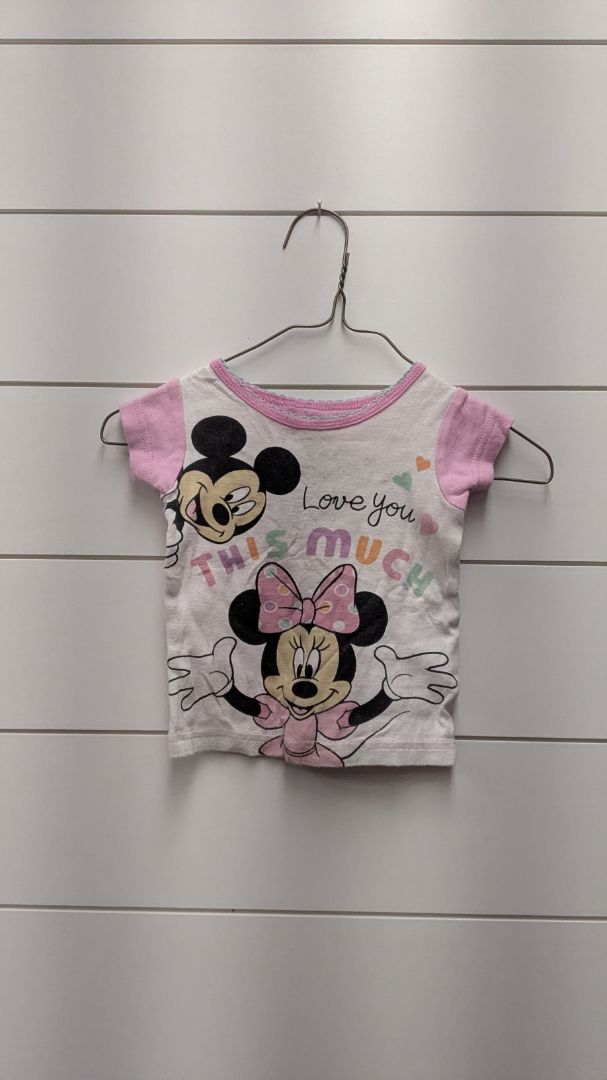 Disney Minnie Mouse Pajama Top - 12mo