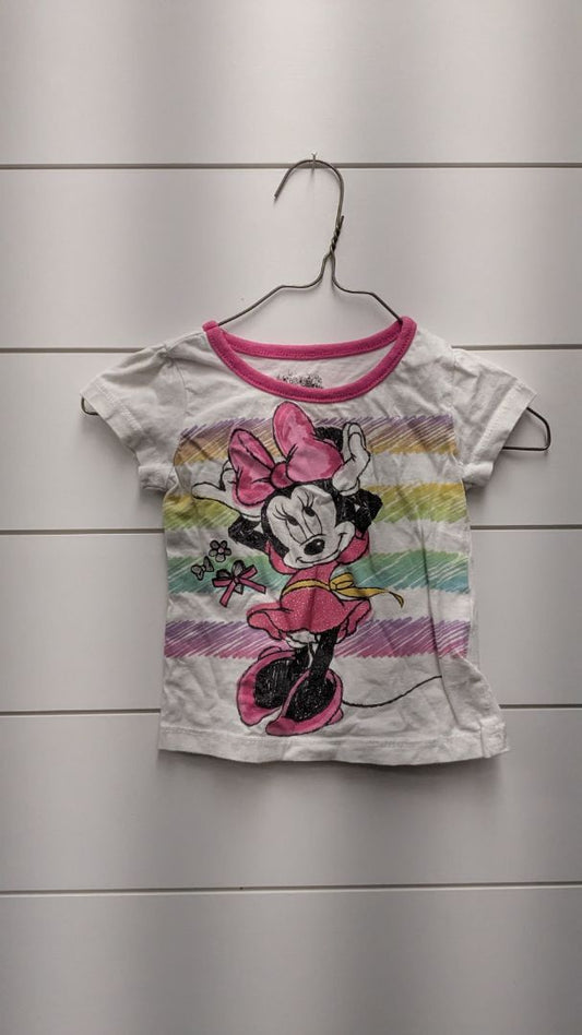 Disney Minnie Mouse Pajama Top - 3t