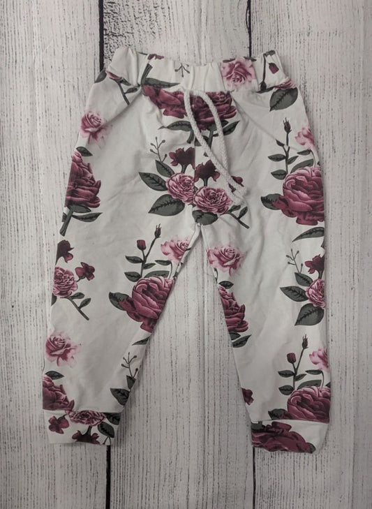 Floral Pants - 2t