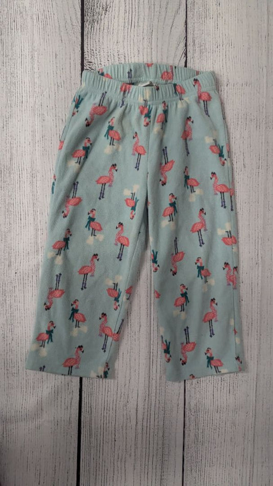 Old Navy Flamingo Fleece Pajama Pants - 2t