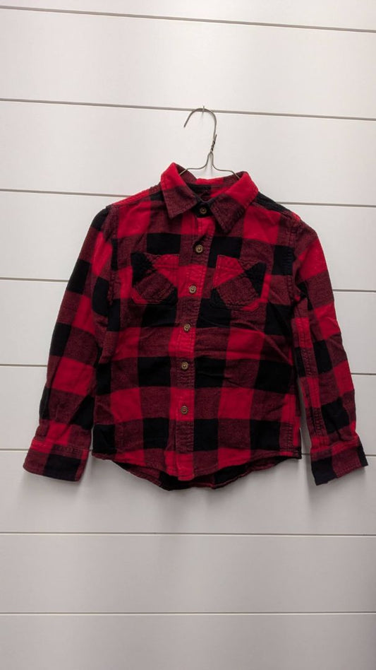 Sonoma Long Sleeve Flannel - 5t