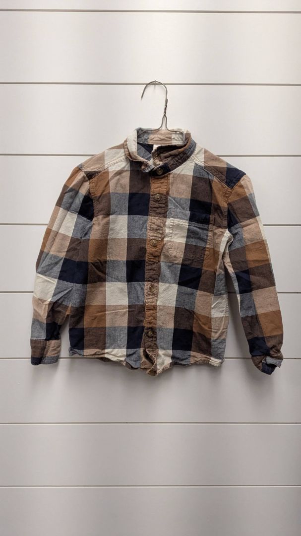 Jumping Beans Long Sleeve Flannel - 5t