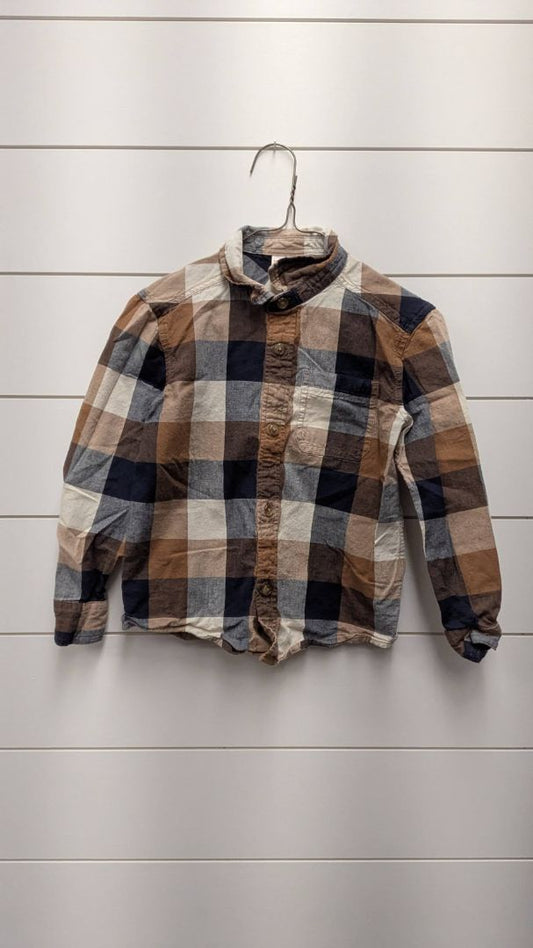 Jumping Beans Long Sleeve Flannel - 5t