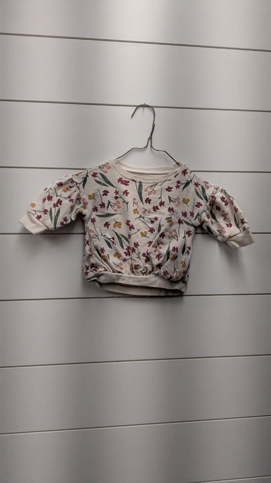 Carters Floral Sweatshirt - 3mo