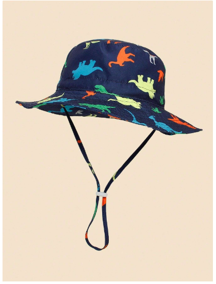 Summer Sun Hat w/ Adjustable Straps