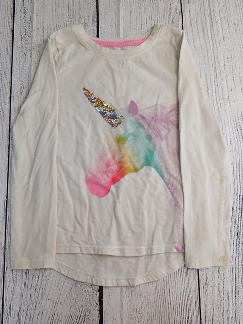 Cat & Jack Unicorn Long Sleeve - 6