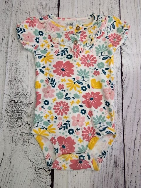 Carters Floral Short Sleeve - 12mo