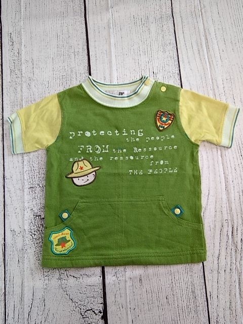 Deux Par Deux Short Sleeve - 12mo