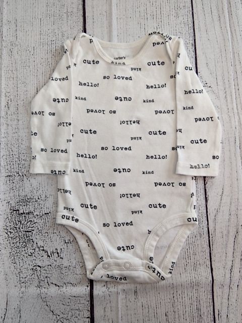 Carters Long Sleeve - 6mo