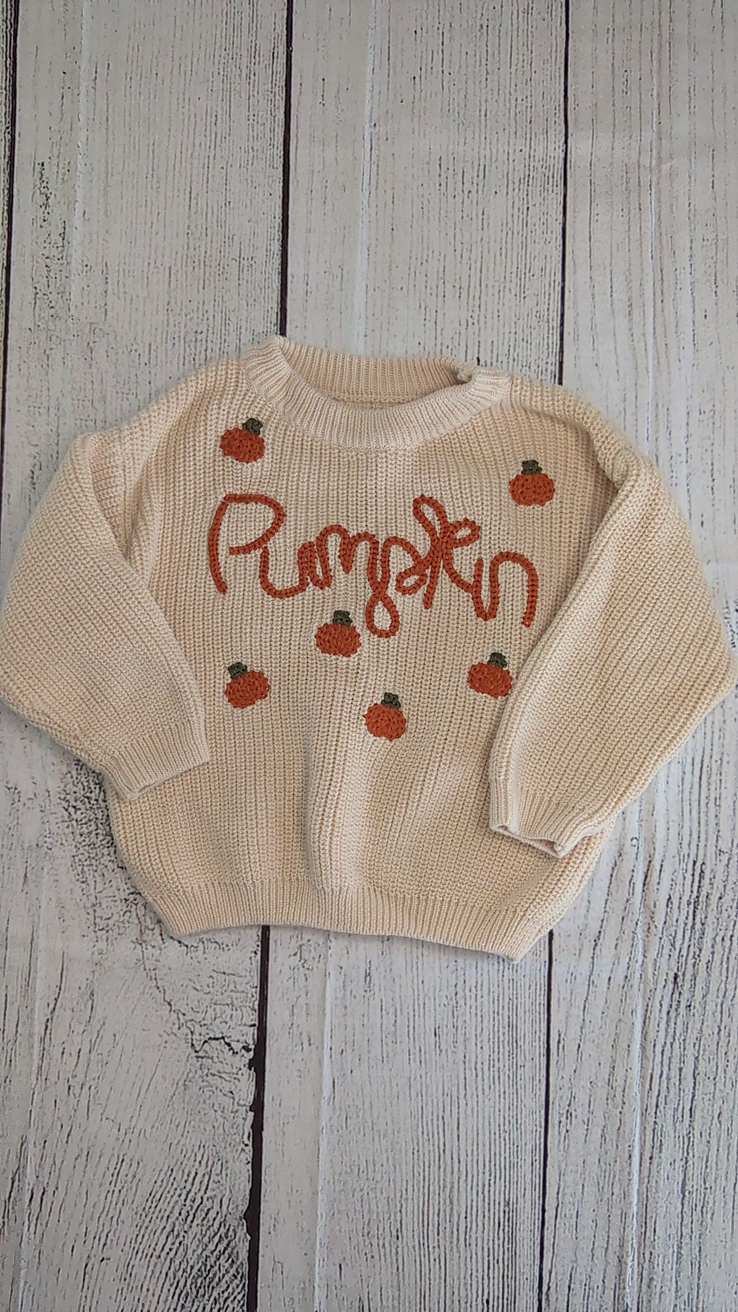 Pumpkin Sweater Twin Set (2) - 18mo