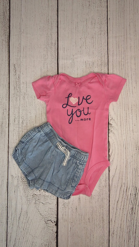 Carters Love Set - 9mo