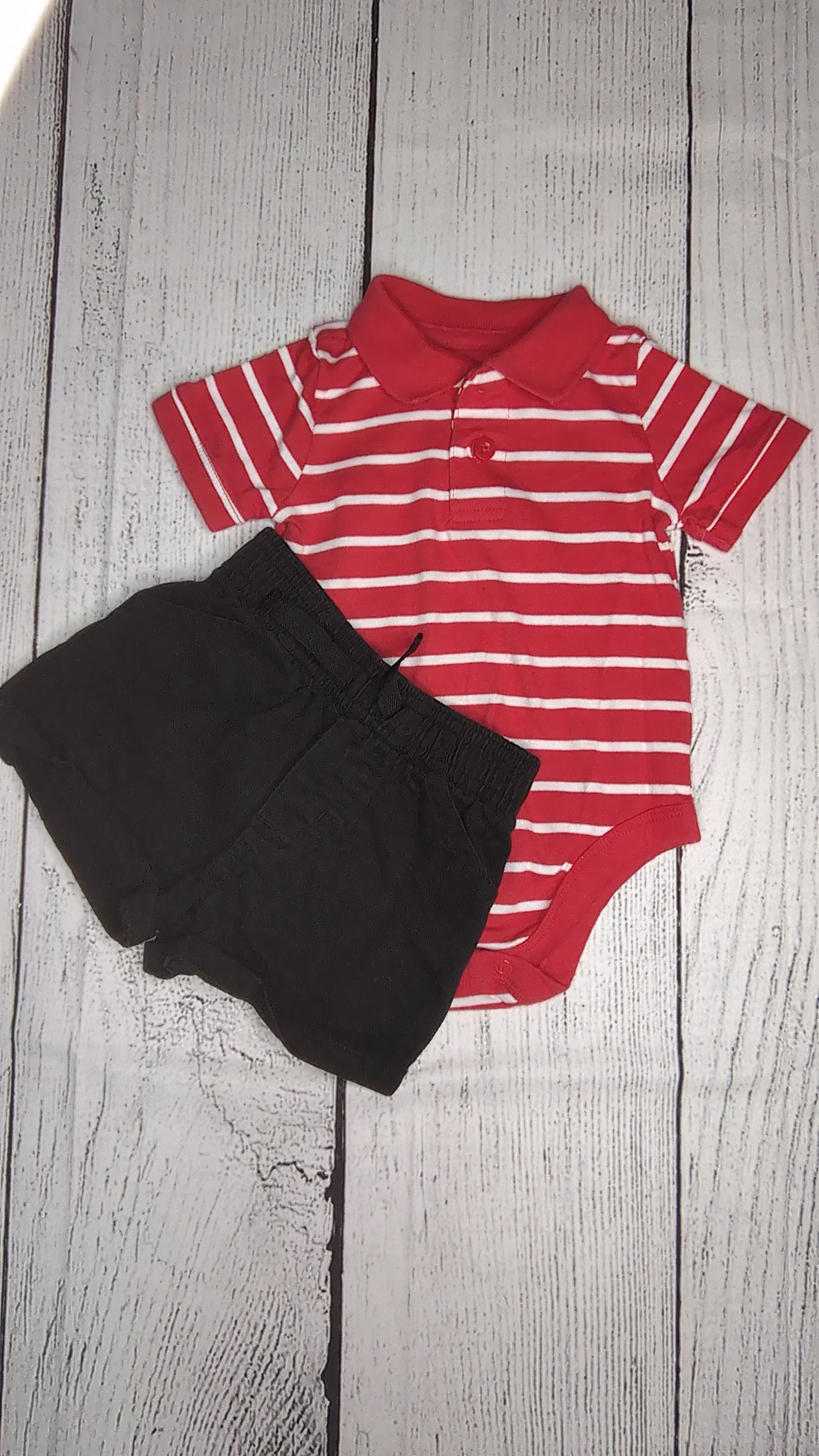 Polo Short Set - 9mo