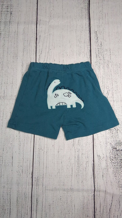 Carters Dino Shorts - 12mo