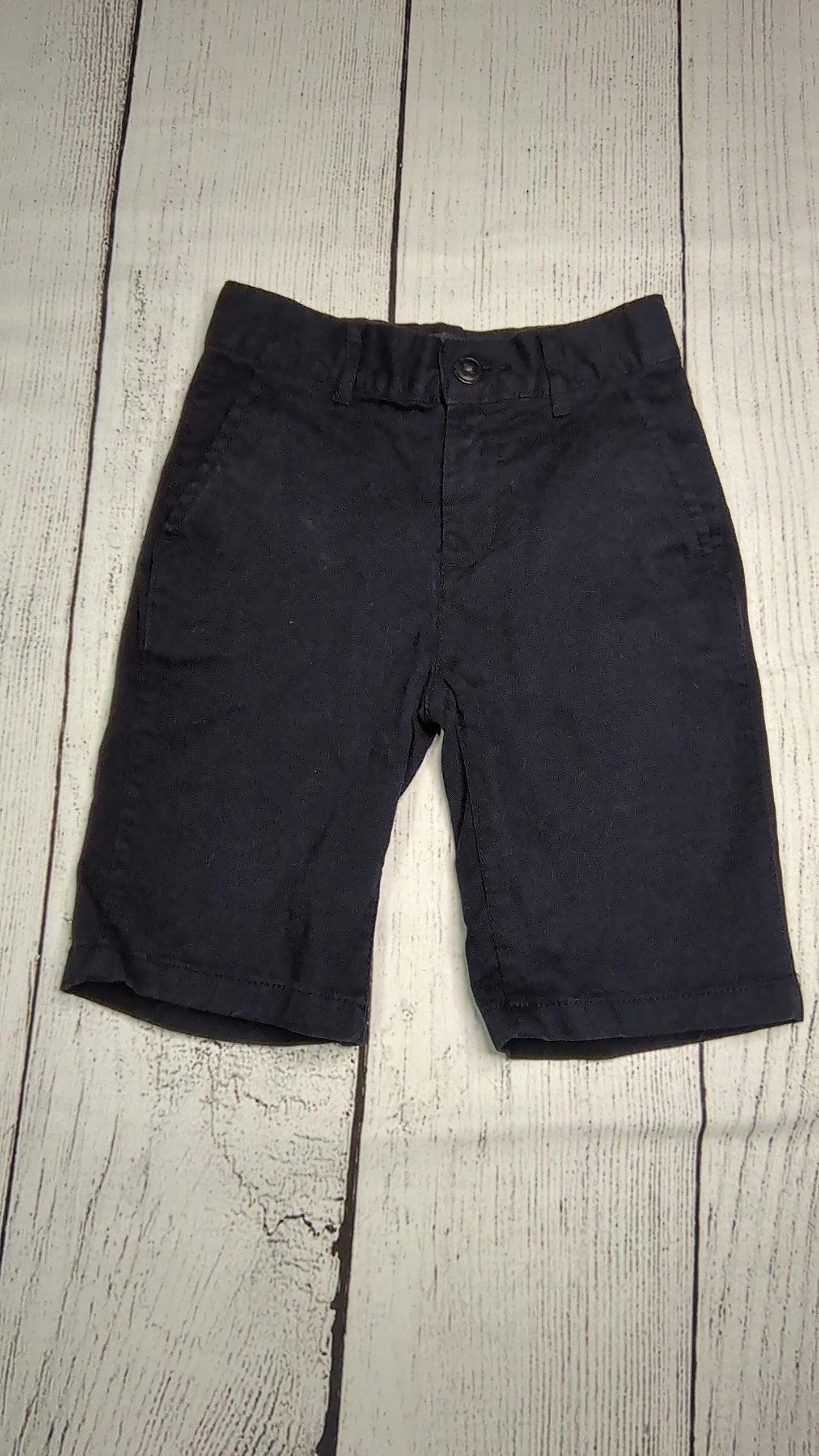 Children's Place Navy Uniform Shorts - 7