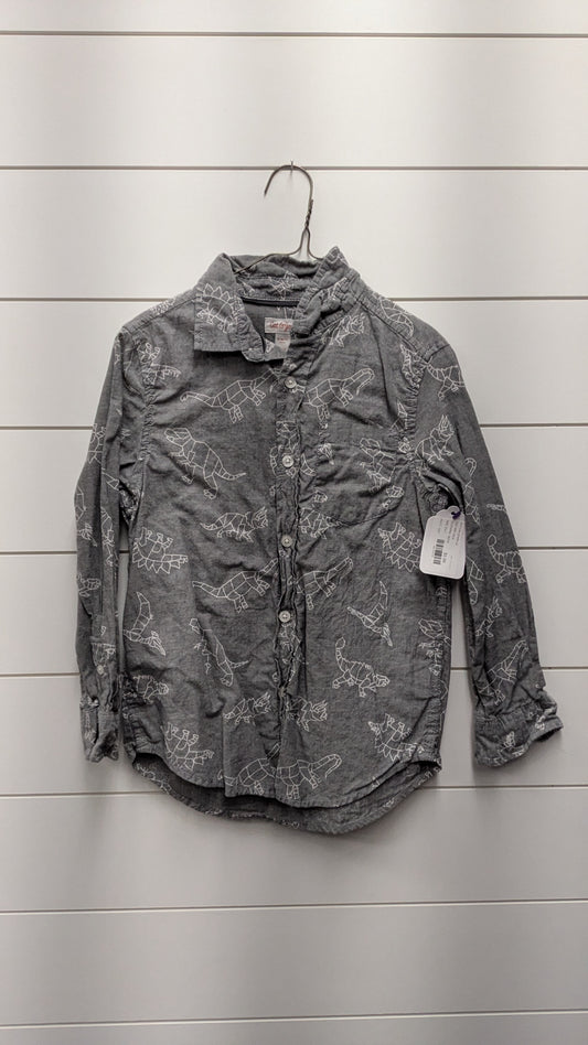 Cat and Jack Button Down LS - *WT* - 7