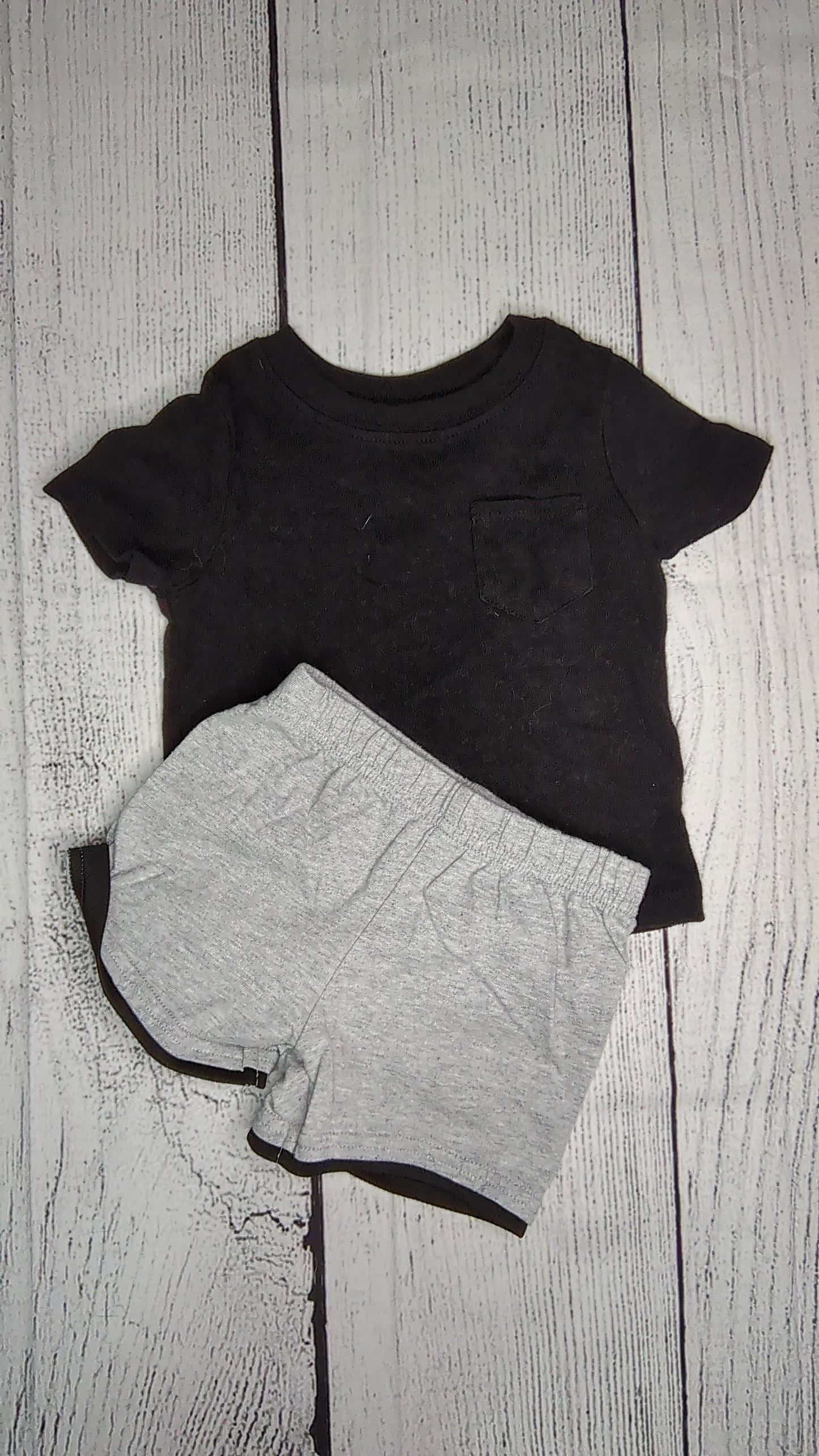 Basic Tee Short Set - 9mo