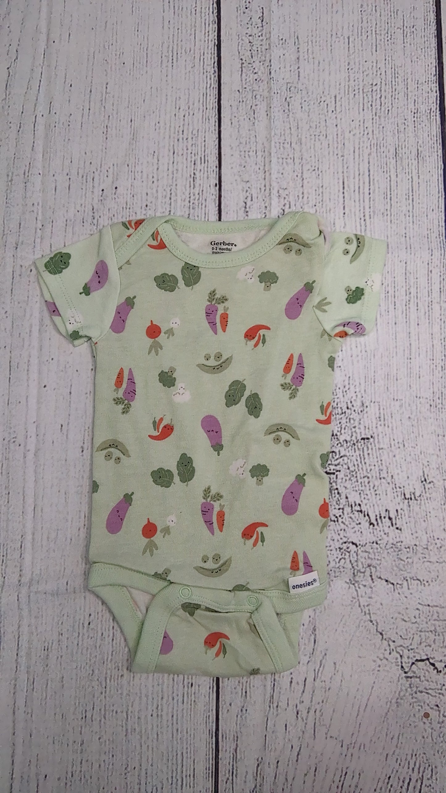 Veggie Onesie - 3mo