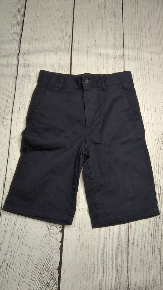 Children's Place Navy Uniform Shorts - 8