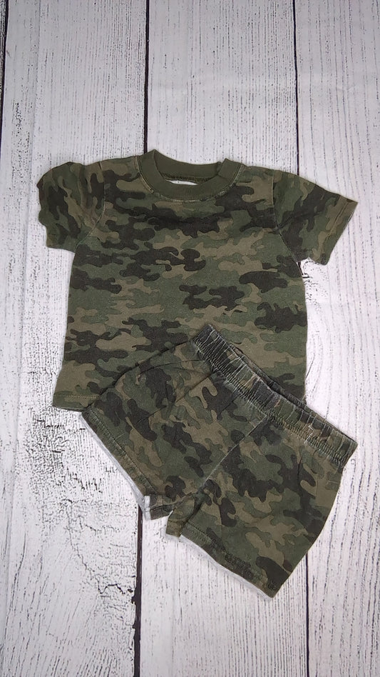 Camo Short Set - 9mo