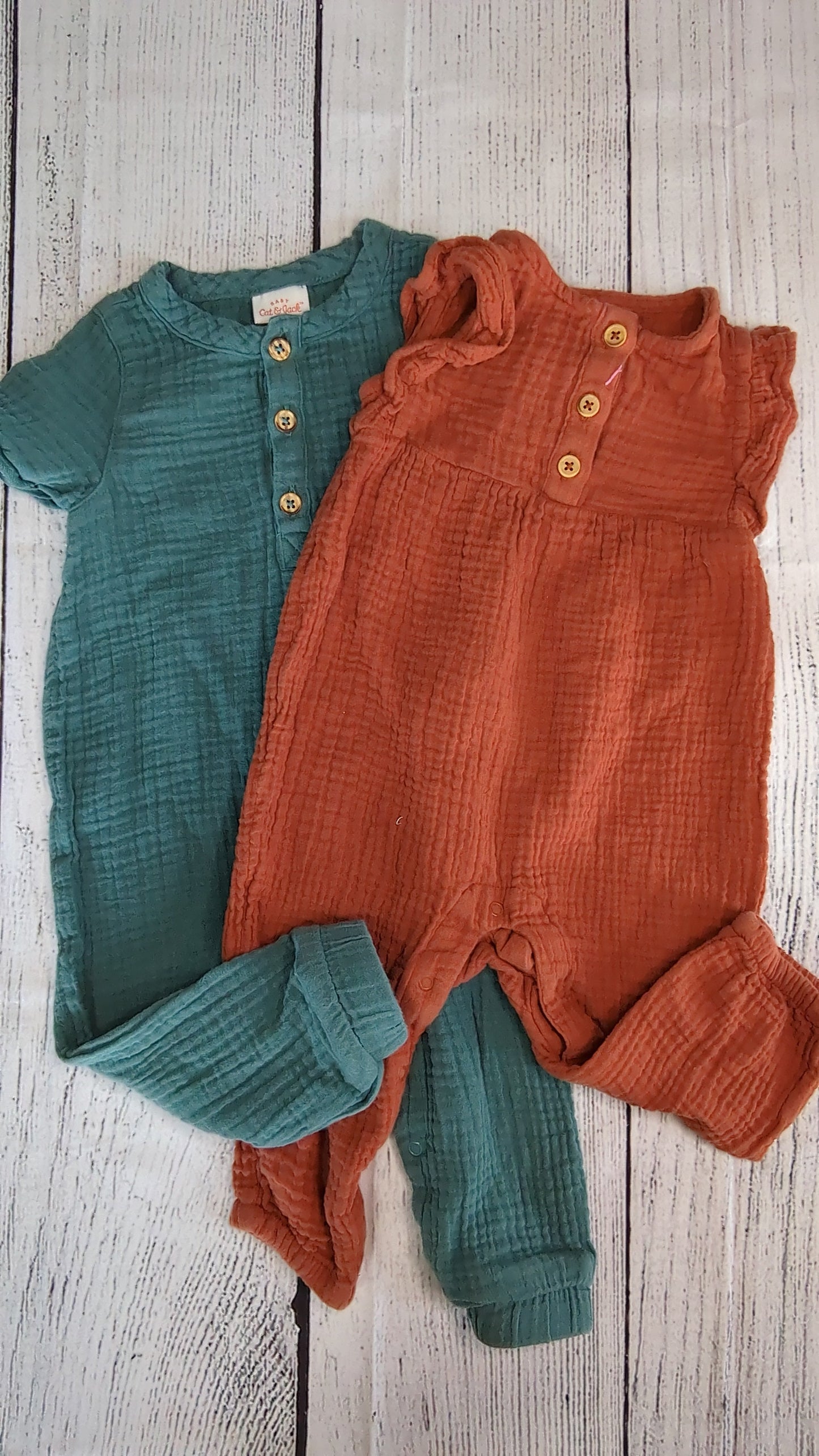 Romper (Twin Set) - 12mo