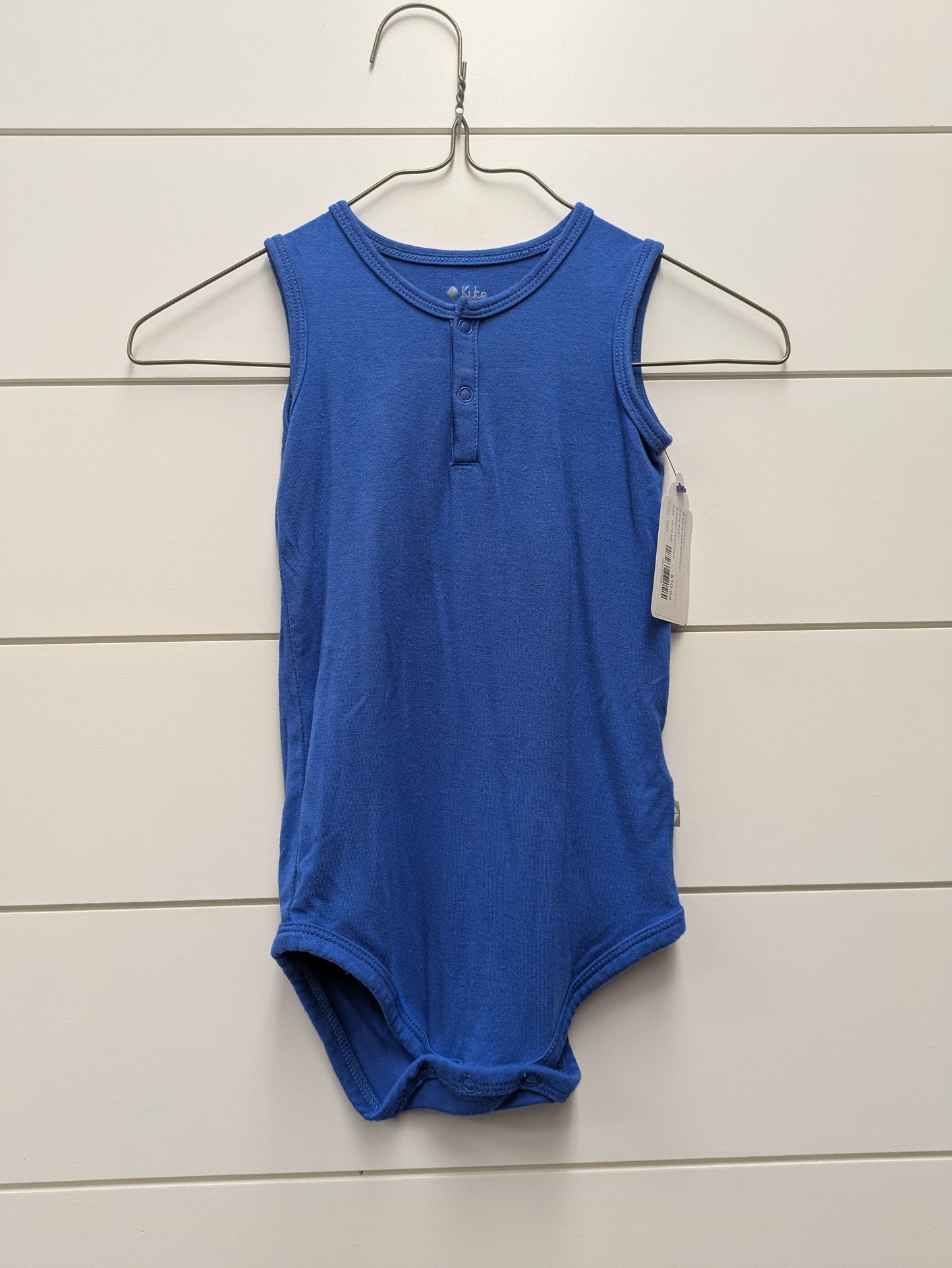 KYTE BABY Bamboo SLEEVELESS BODYSUIT - *WT* - 18mo