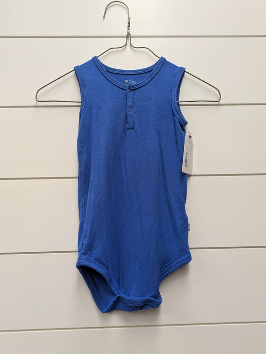KYTE BABY Bamboo SLEEVELESS BODYSUIT - *WT* - 18mo